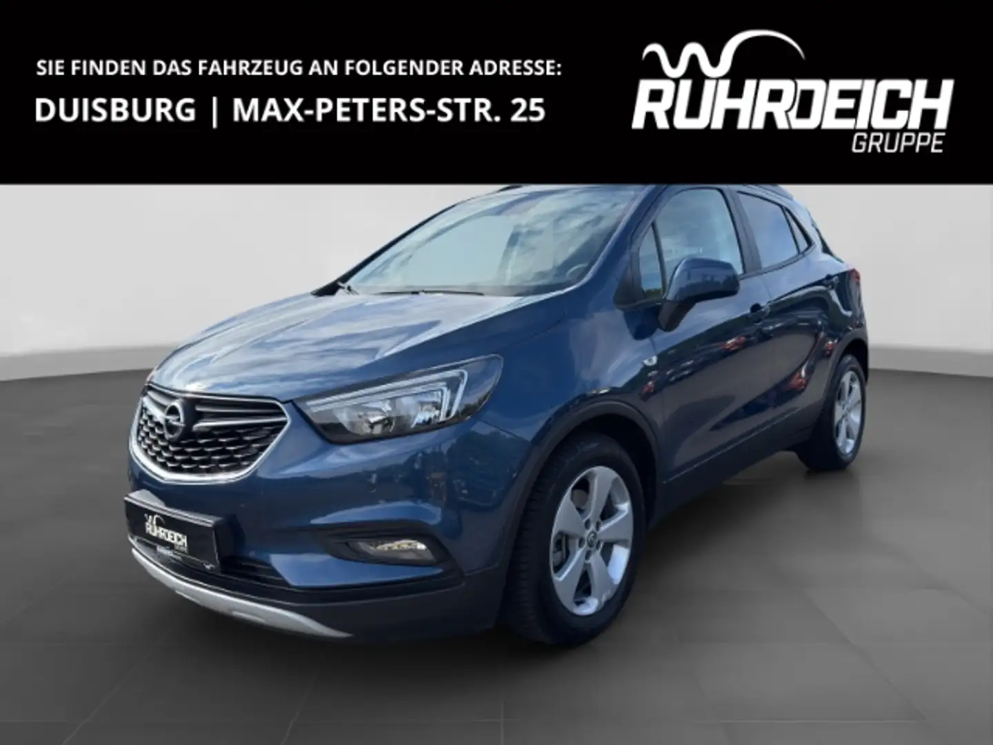 Opel Mokka X Active 1.4 Turbo +CARPLAY+KAMERA+SHZ+LHZ+ Bleu - 1