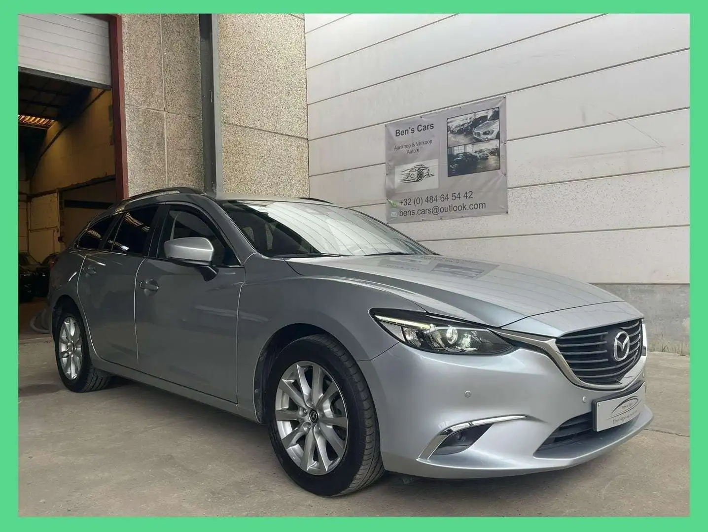 Mazda 6 2.0i Break SkyActiv-G 163pk Automaat *GPS/Camera* Gris - 1