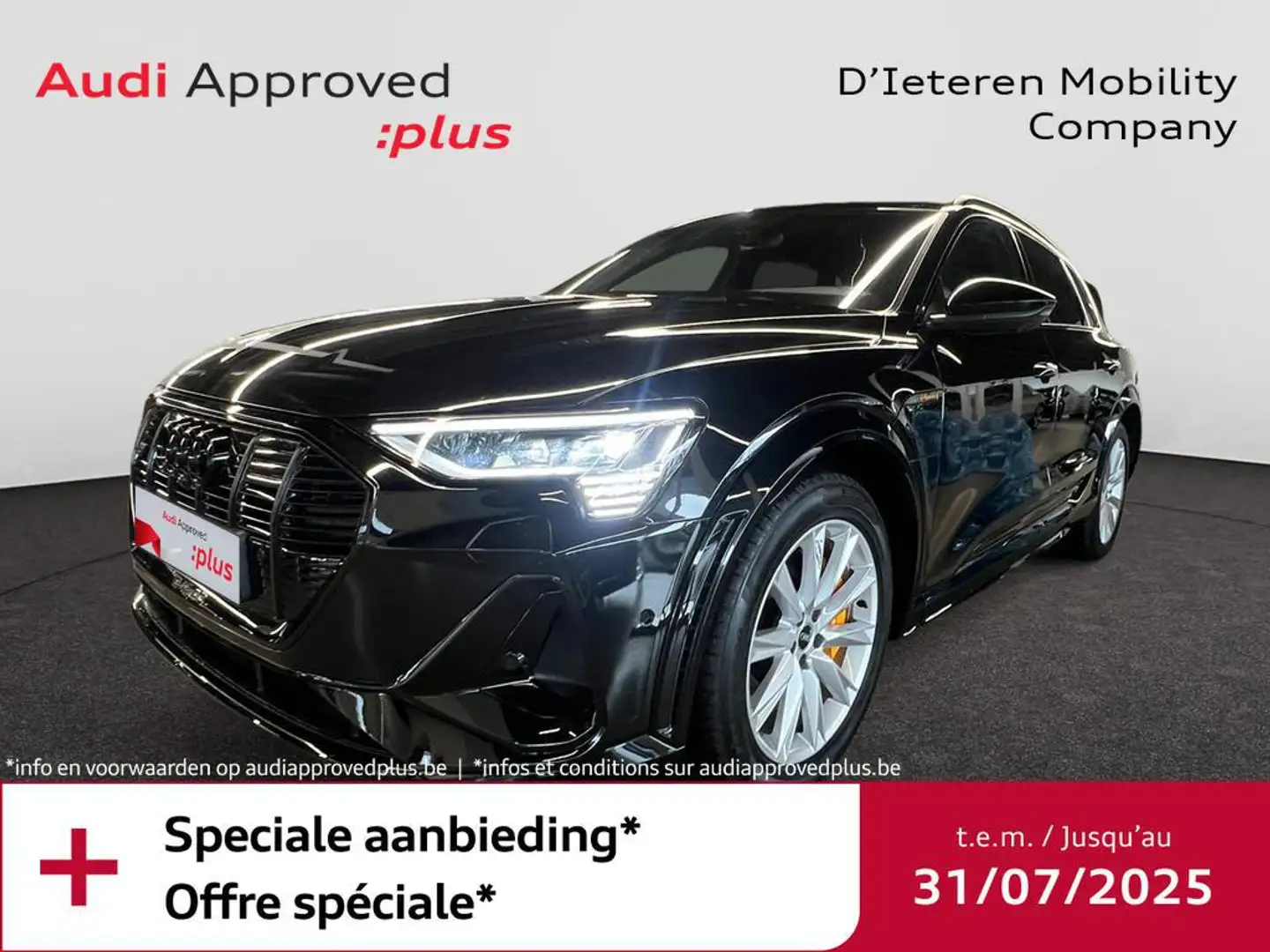 Audi e-tron S 503 PK 82 kWh / Leder / Open Dak / Camera Black - 1
