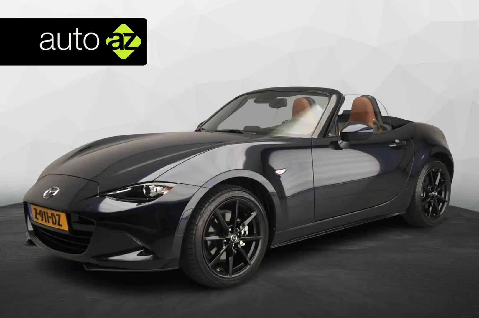 Mazda MX-5 2.0 SkyActiv-G 184 Sportive | Camera | Leder | Bos Blauw - 1