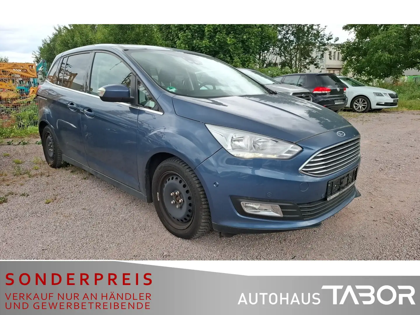 Ford Grand C-Max Grand  1.0 EB Titanium Navi RFK PDC SHZ LM Albastru - 2