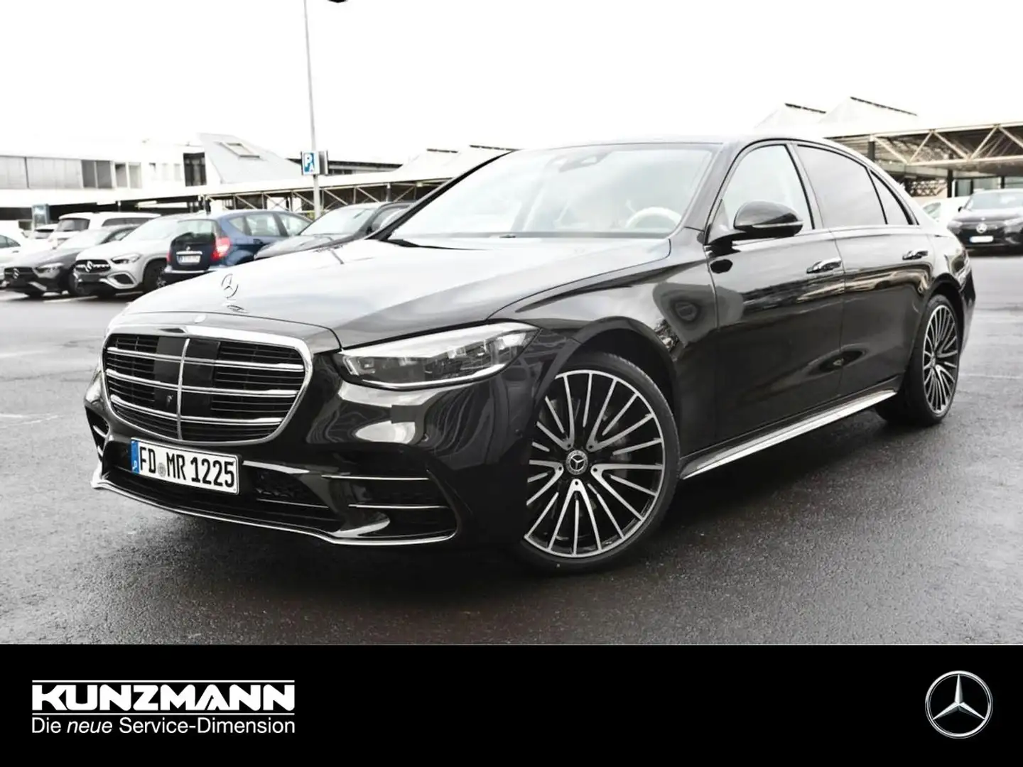 Mercedes-Benz S 450 d 4M Limousine Langversion AMG Standhzg Schwarz - 1