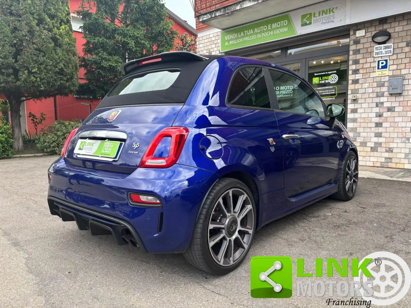 Abarth 595 Turismo 595 TURISMO CABRIO Blauw - 2