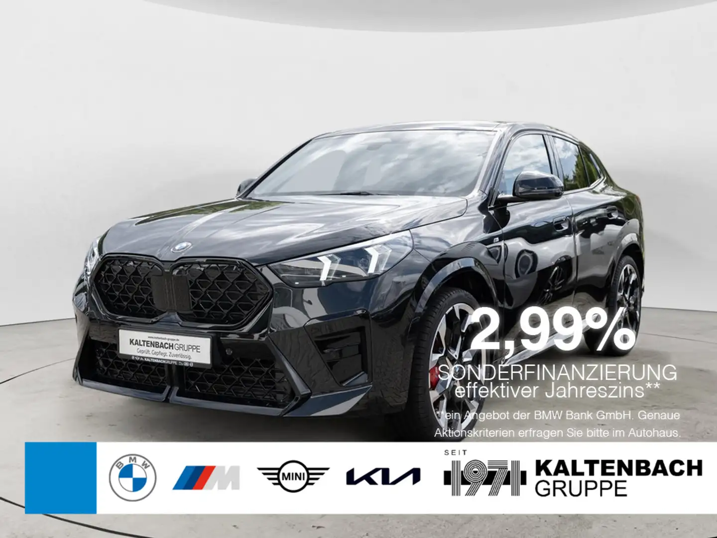 BMW X2 sDrive 18d M-Sport Pro AHK LED NAVI Pro Schwarz - 1