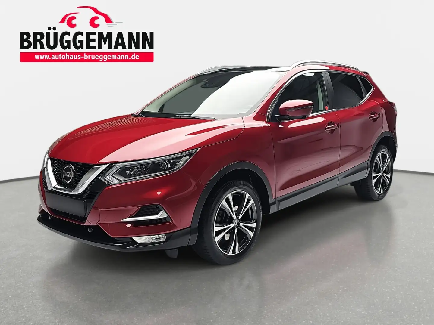 Nissan Qashqai QASHQAI 1.2 DIG-T N-CONNECTA PANORAMA DACHRELING L Rojo - 1