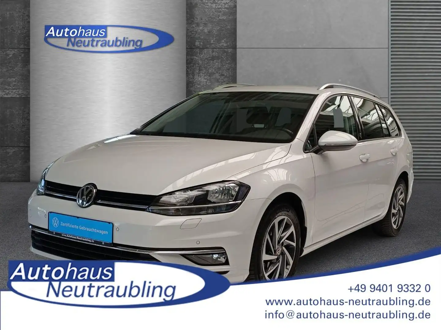 Volkswagen Golf 7 VARIANT 1.0 TSI "SOUND" 110 PS +ACC+SHZ+KLIMA Weiß - 1