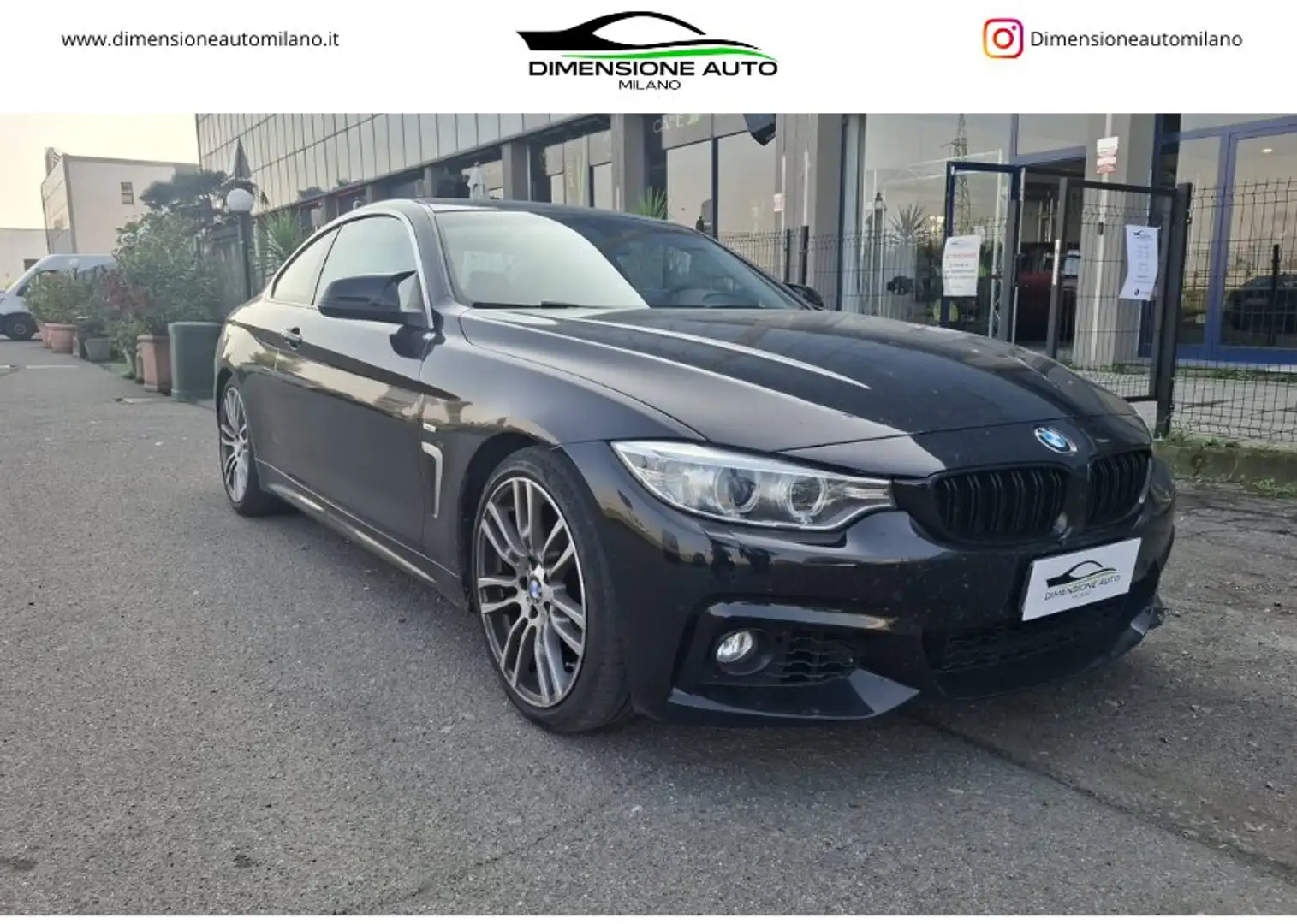 BMW 420 Serie 4 F32 2013 Coupe 420d Coupe Modern auto Zwart - 1