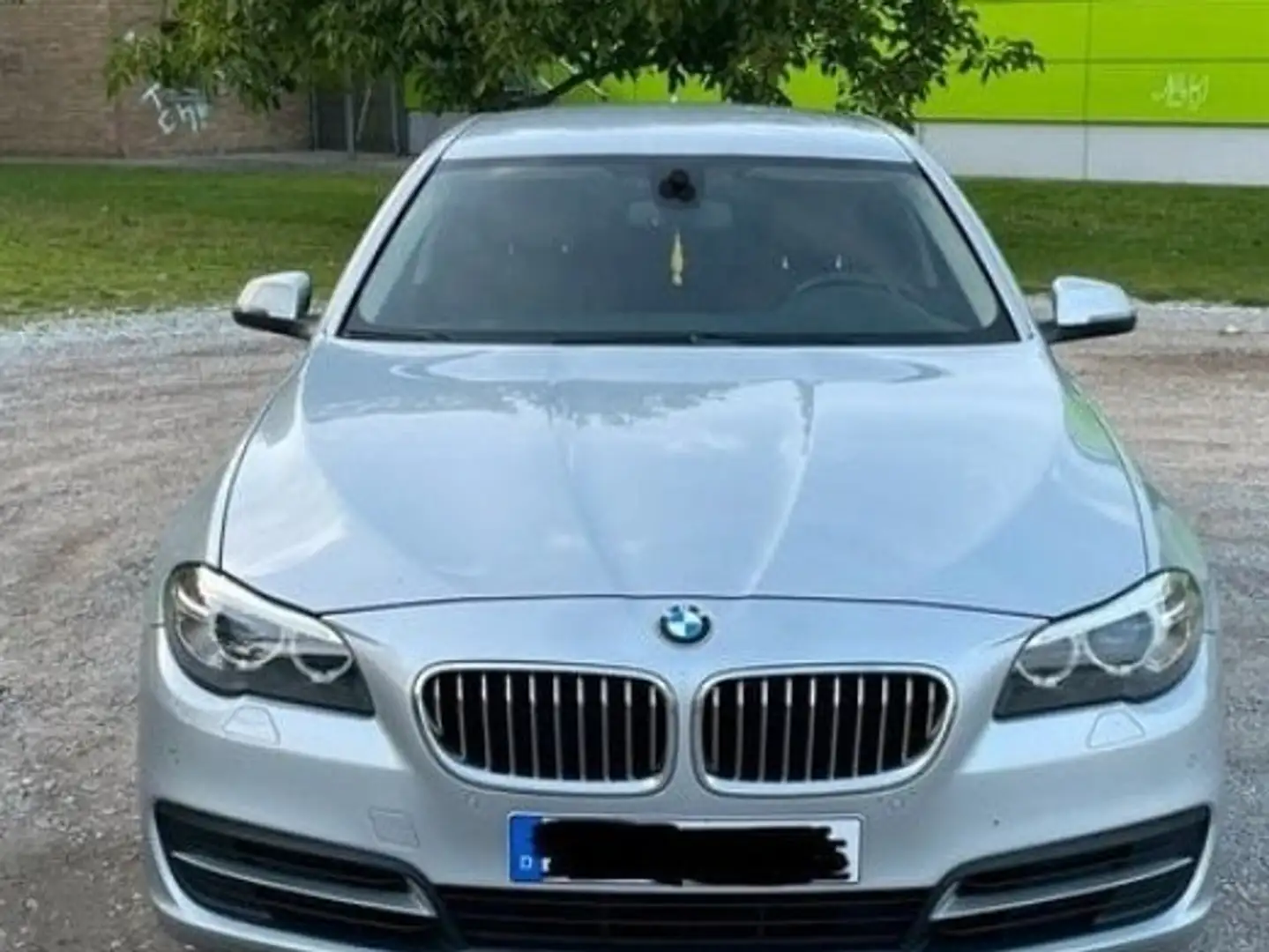 BMW 520 520i Aut. Silber - 1