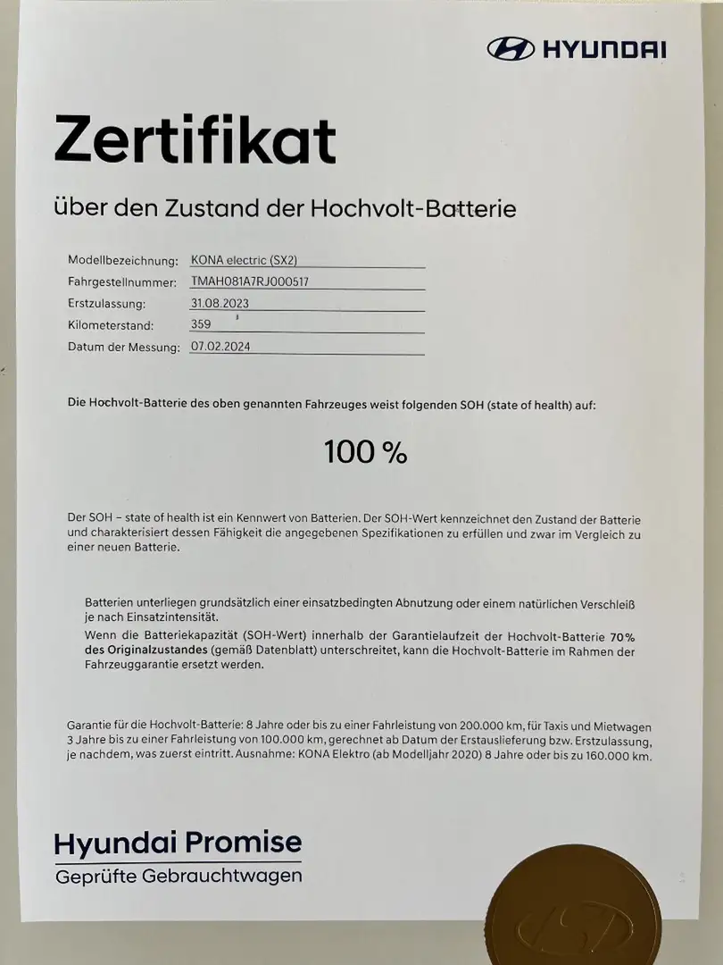 Hyundai KONA Elektro PRIME 65,4 kWh +Kamera+PDC+BOSE+Klima+SHZ+ Schwarz - 2