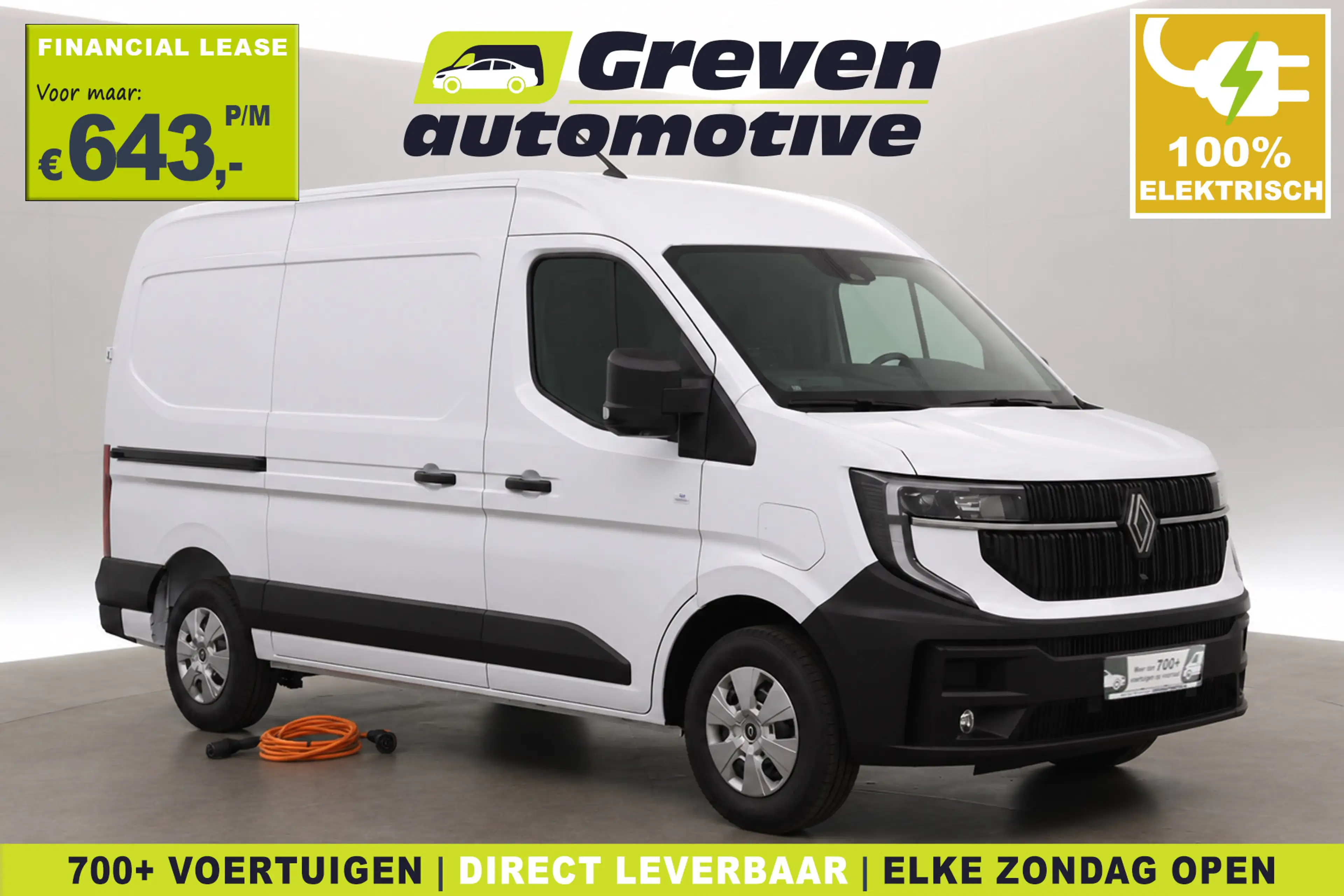 Renault Master E-Tech 87 kWh Longe Range L2H2 | NIEUW | VERWACHT