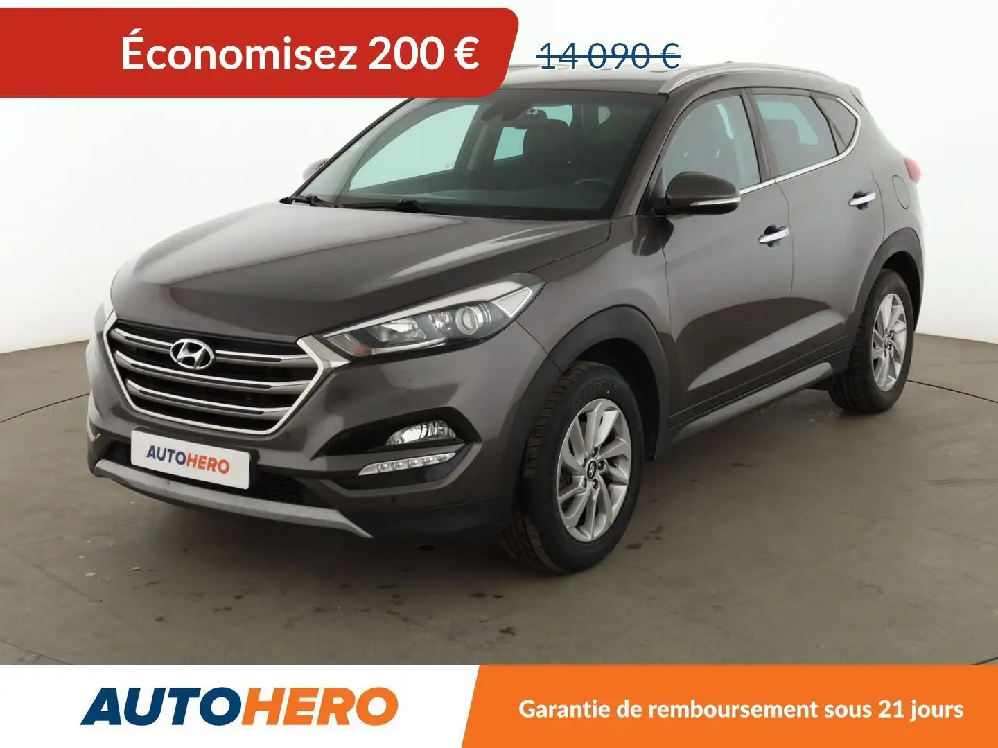 Hyundai TUCSON 1.7 CRDi 2WD Brun - 1