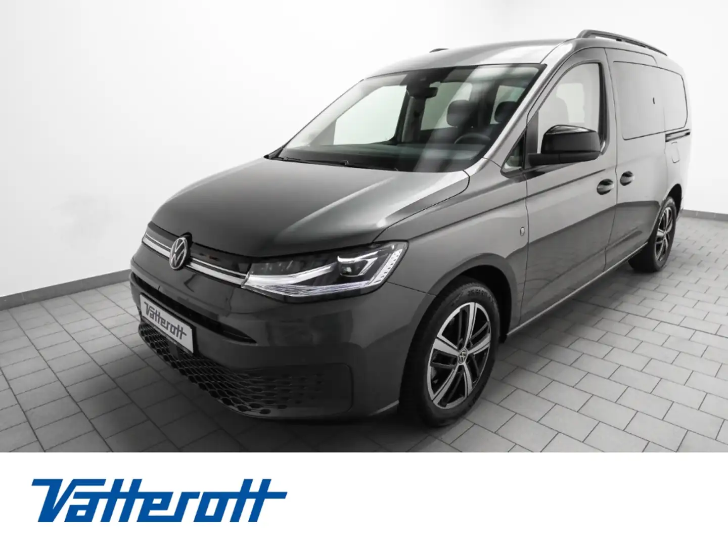 Volkswagen Caddy 1.5 TSI Life AHK LED LaneAssist 7-Sitzer Grau - 1