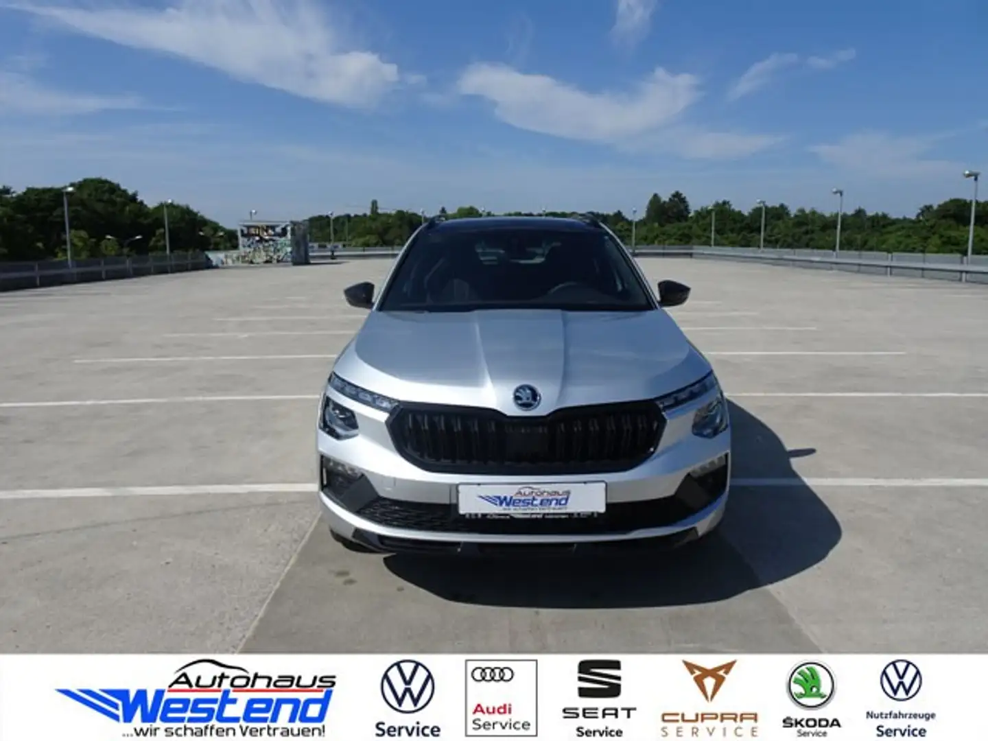 Skoda Kamiq Monte Carlo 1.5l TSI 110kW DSG LED Klima Silber - 1