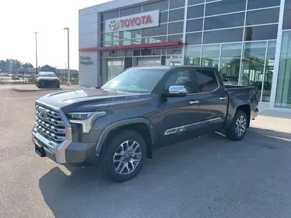 Gray 2026 Toyota Tundra Hybrid Pickup Truck Four-Wheel Drive Automatic