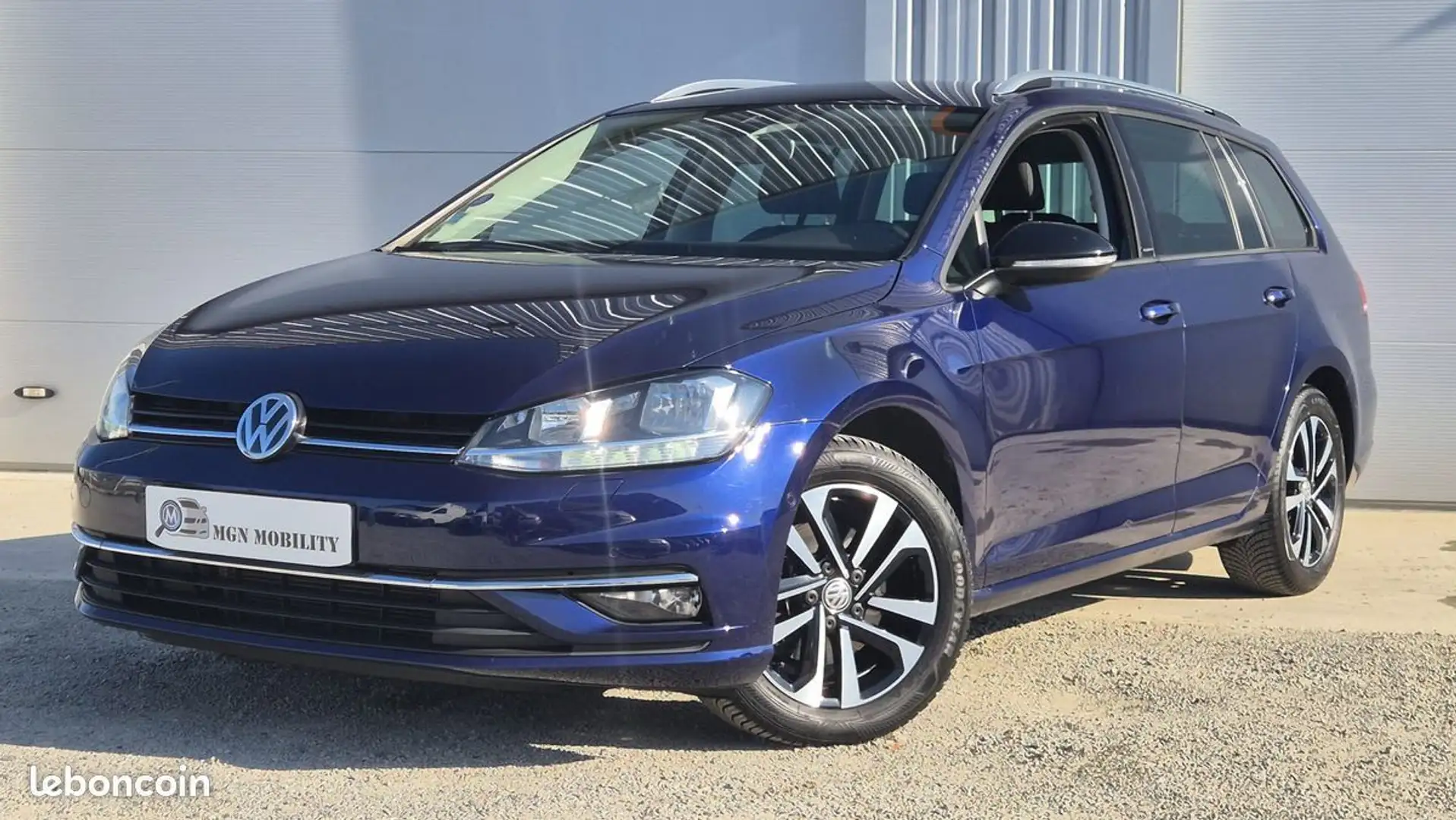 Volkswagen Golf SW IQ Drive TSI 115 Blauw - 1
