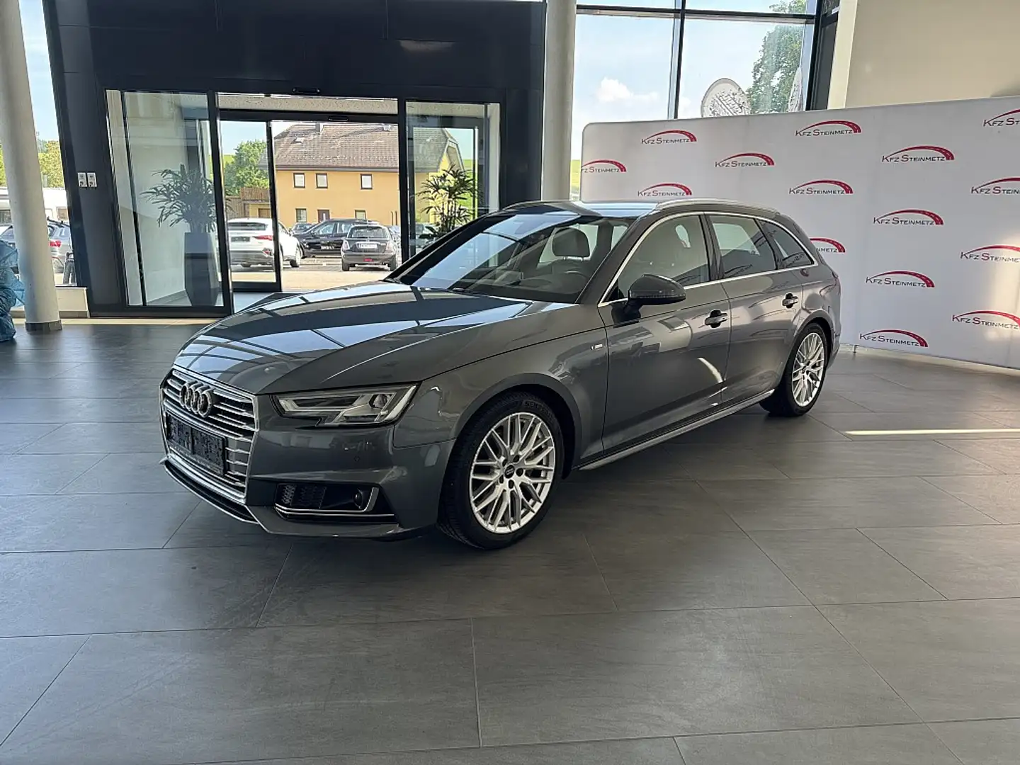 Audi A4 Avant 2,0 TDI S-tronic 2x S-line Plateado - 1