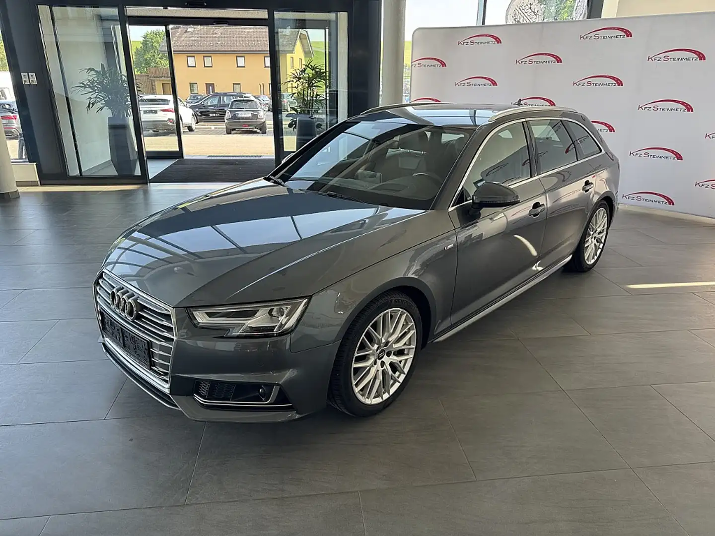 Audi A4 Avant 2,0 TDI S-tronic 2x S-line Plateado - 2