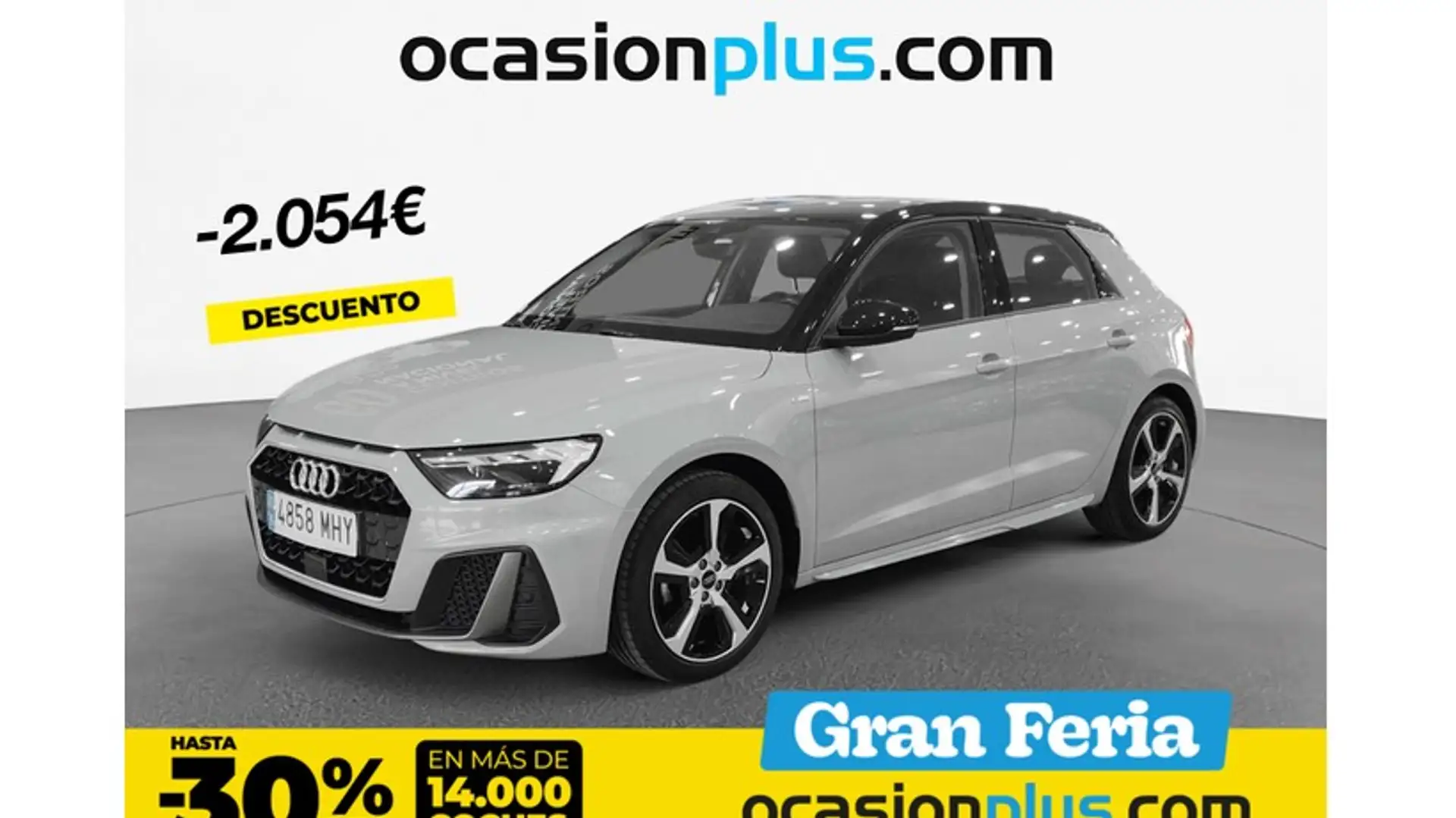 Audi A1 Sportback 25 TFSI Adrenalin Gris - 1