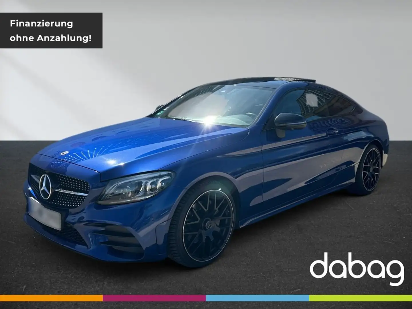 Mercedes-Benz C 200 Coupe 9G-TRONIC AMG Line Pano Burmester 360° - 1