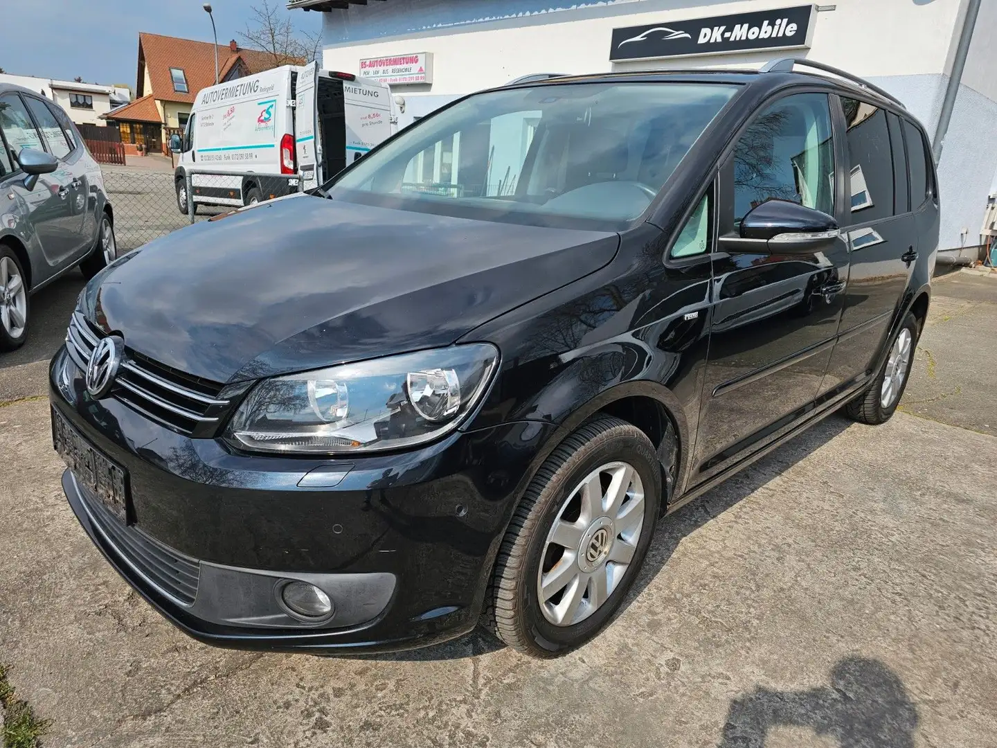 Volkswagen Touran Cup Navi 7 Sitze Kamera Sitzh. Parkpilot Noir - 1