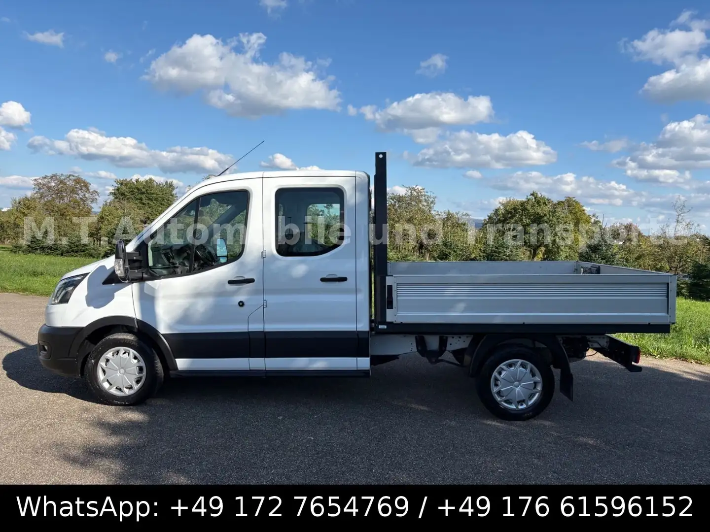 Ford Transit Pritsche L2 DoKa *NAVI*KLIMA*ACC*LED*SHZ Weiß - 2