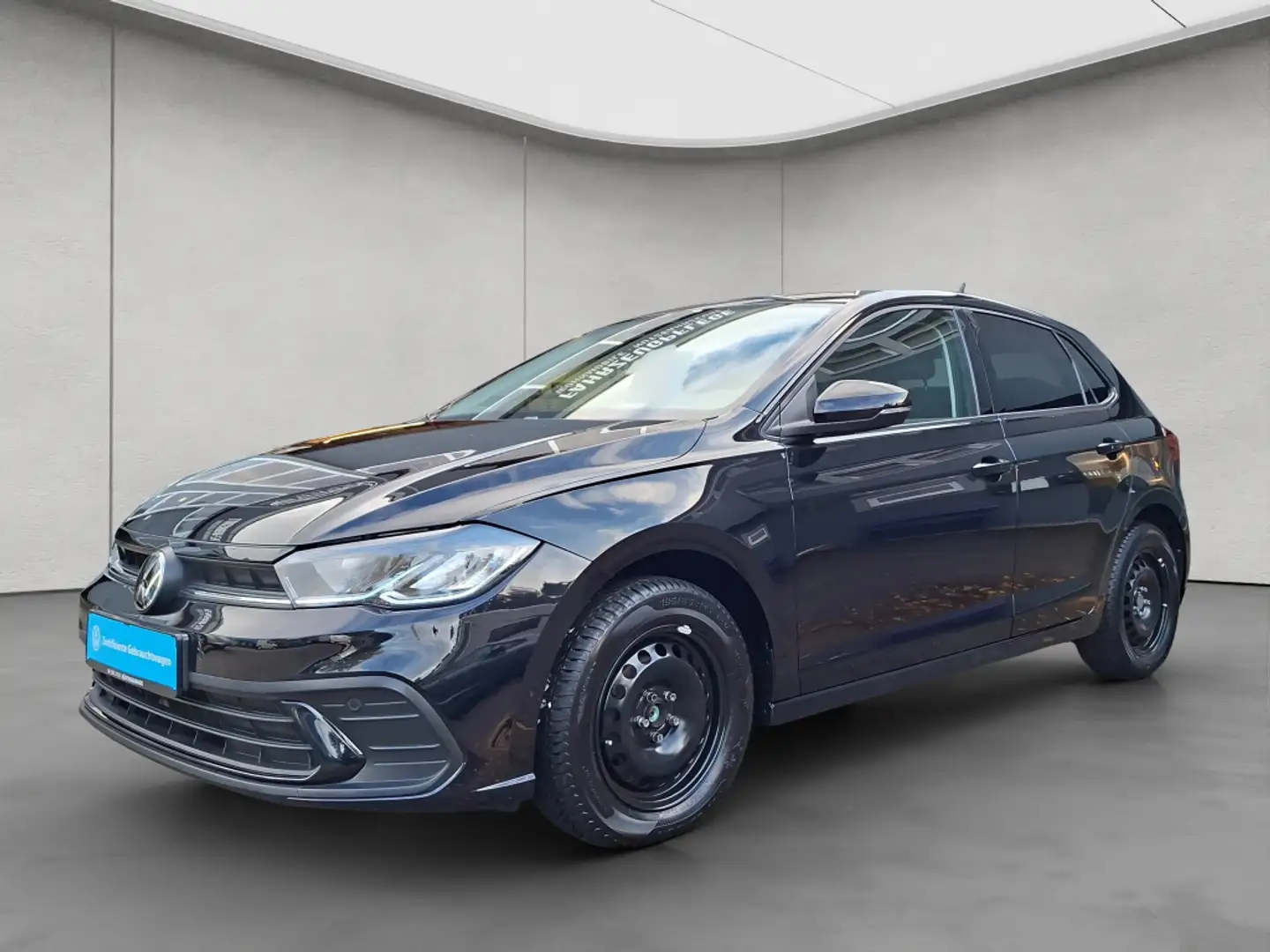 Volkswagen Polo 1.0 TSI DSG Life NAVI KESSY PDC SHZ GJR Schwarz - 2