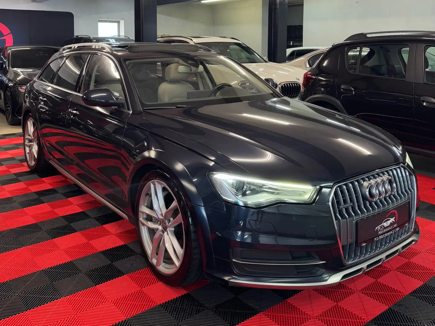 Audi A6 allroad 3.0 TDI/PANO/LEDER/ALLROAD Bleu - 1