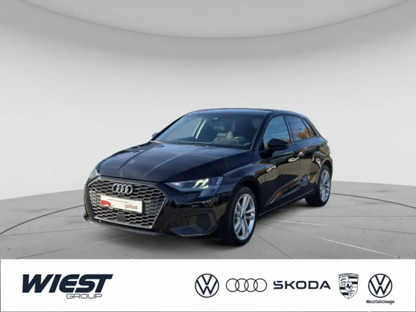 Audi A3 30 TDI S tr., KAM/NAVI/VIRTUAL/GRA/ Schwarz - 1