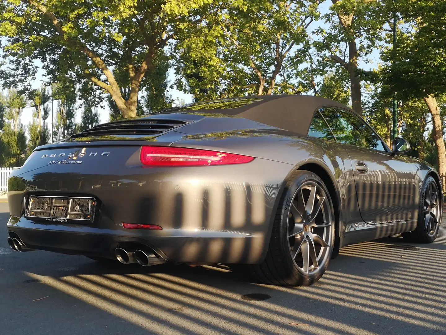 Porsche 911 911 Carrera Cabriolet 3.4i 350 PDK Gris - 2