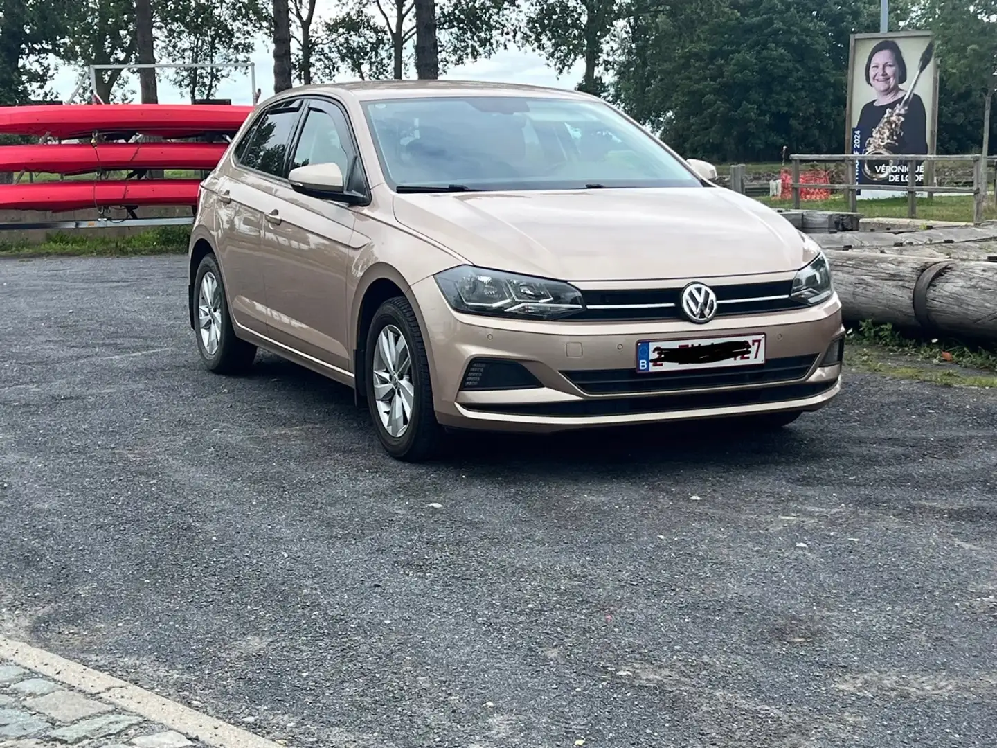 Volkswagen Polo Polo 1.0 TSI DSG OPF Comfortline Бежевий - 1