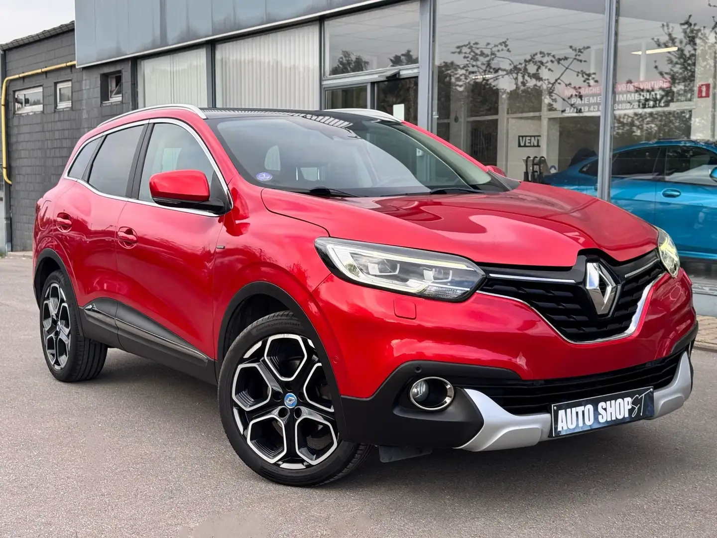 Renault Kadjar 🟩1.3 ESSENCE 140CV - S EDITION GPS CAMERA Rosso - 1