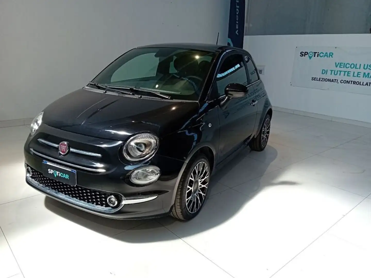 Fiat 500 1.0 Hybrid Dolcevita Nero - 1