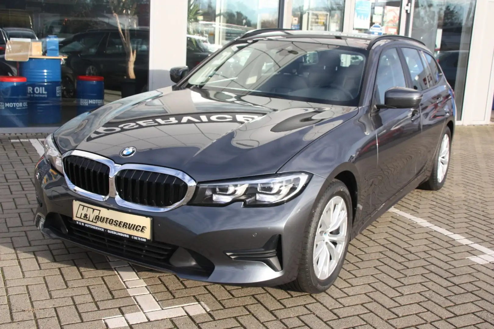 BMW 318 3 Touring 318 i Advantage Gris - 1