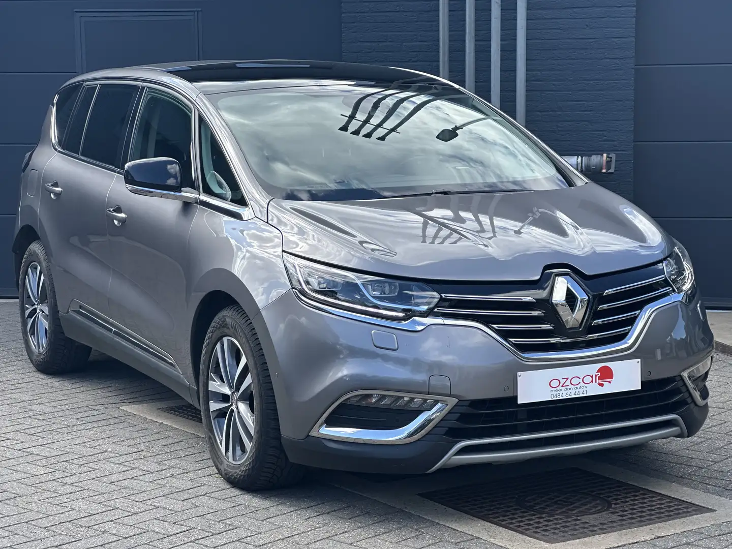 Renault Espace 1.6 dCi Aut. |GpsHLederCamAccPano|*1JGarantie* Grijs - 2