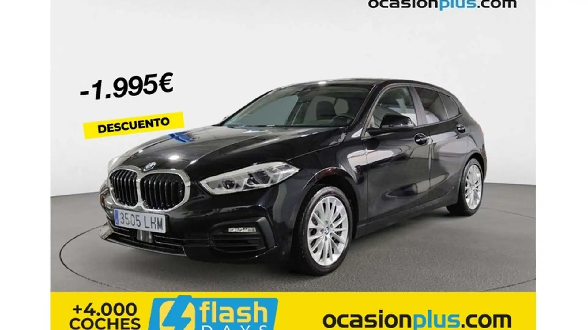 BMW 118 118i Negro - 1
