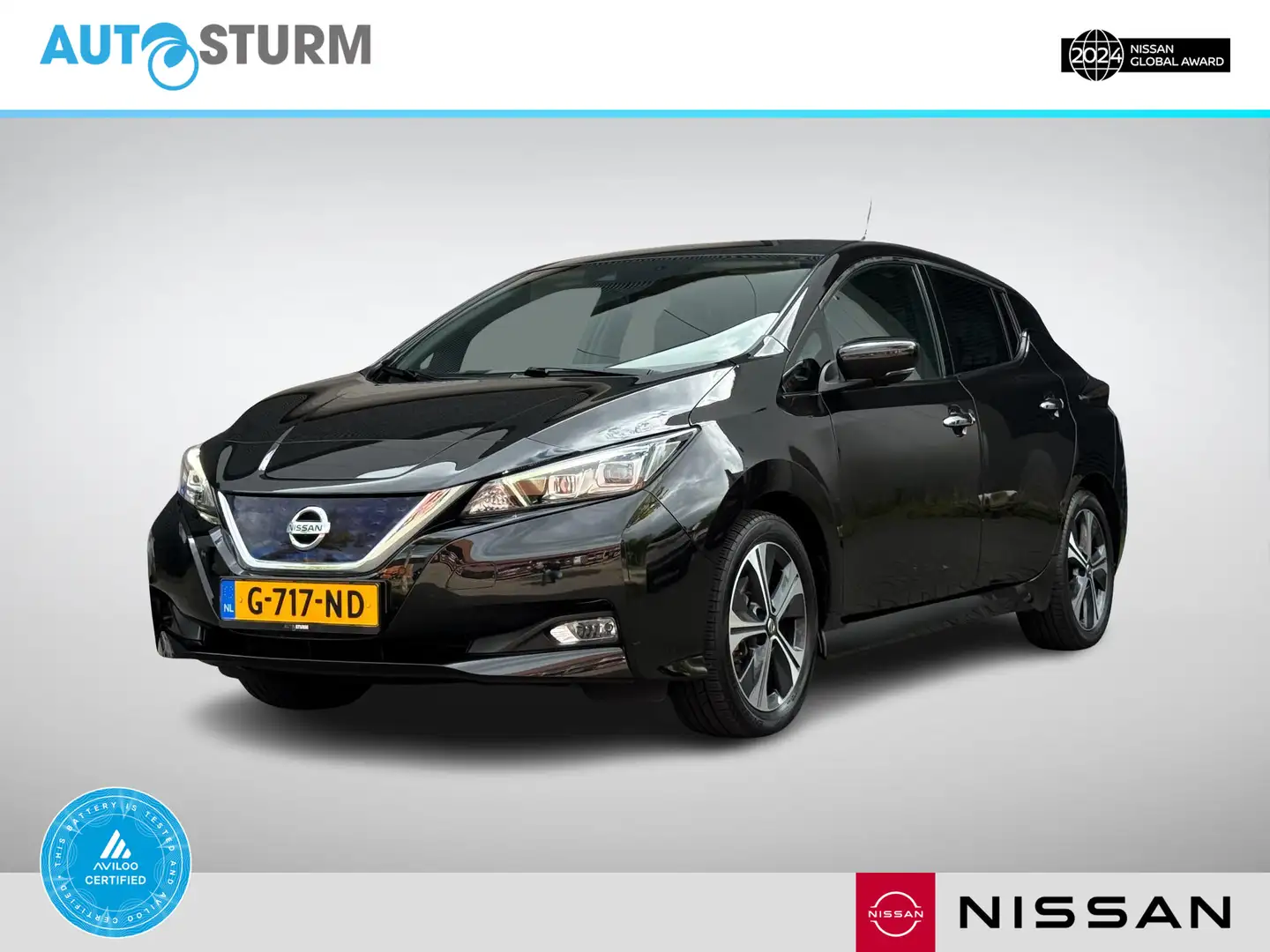Nissan Leaf Tekna 40 kWh SoH 90% | Adapt. Cruise Control | BOS Noir - 1