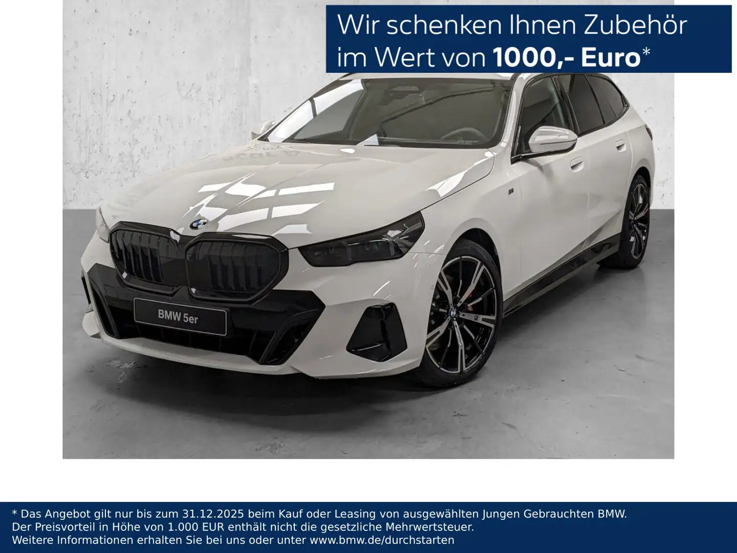 BMW 520 d M Sport Pro AHK DA Prof 360° PA+ H/K 20'' Weiß - 1