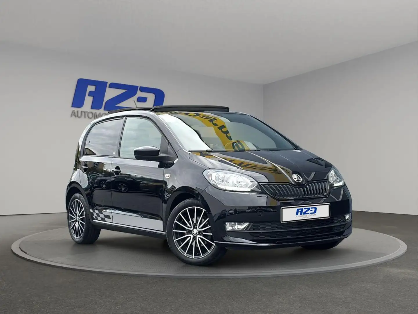 Skoda Citigo Monte Carlo MULTI/LEDER-LENK PANO GRA PDC Schwarz - 2