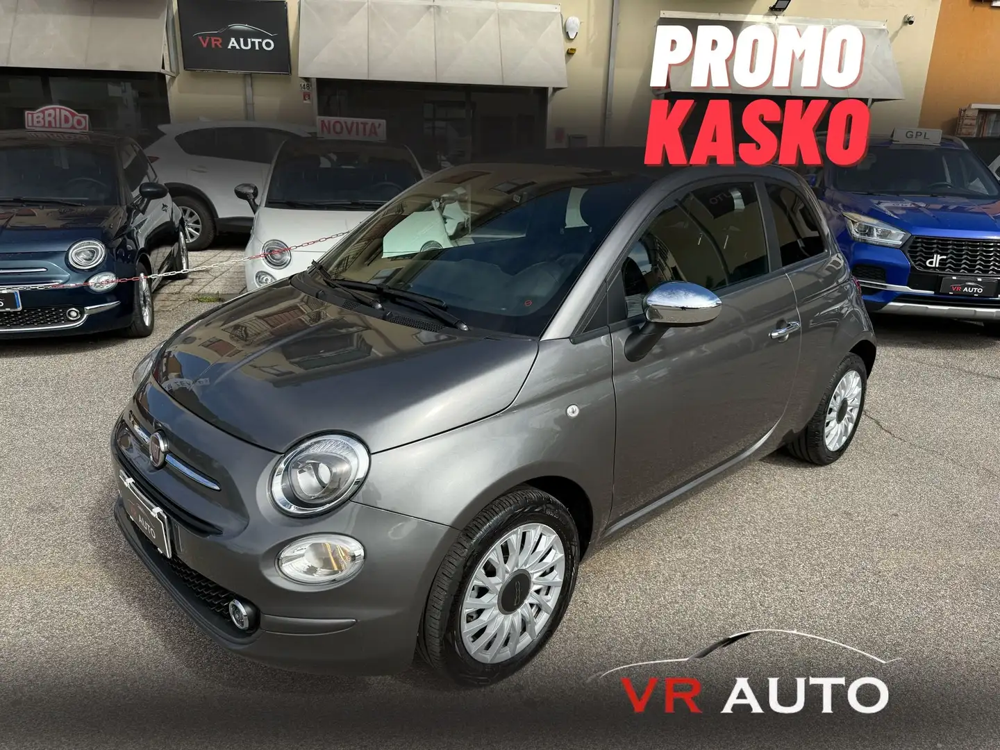 Fiat 500C 1.0 hybrid Dolcevita 70cv PROMO KASKO Grau - 1