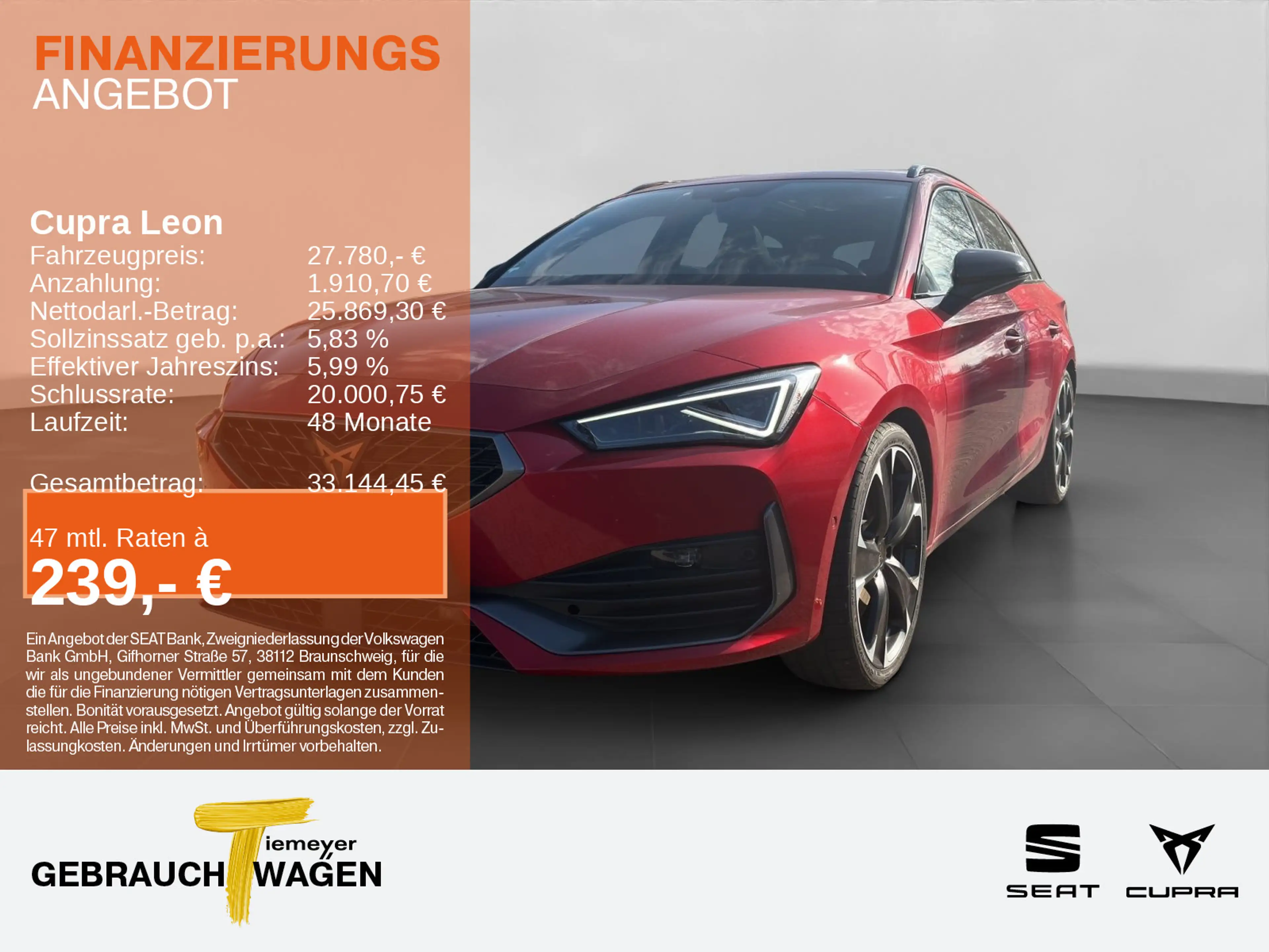 CUPRA Leon Sportstourer 2.0 TSI DSG VZ PANO MATRIX PDC