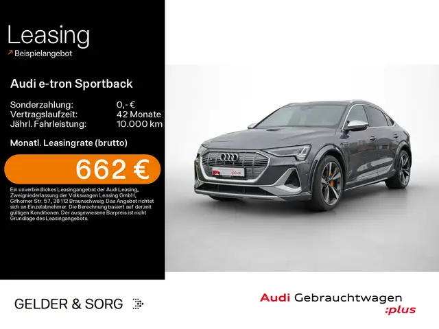 Audi e-tron S quattro 356km/WLTP*Nacht*B&O