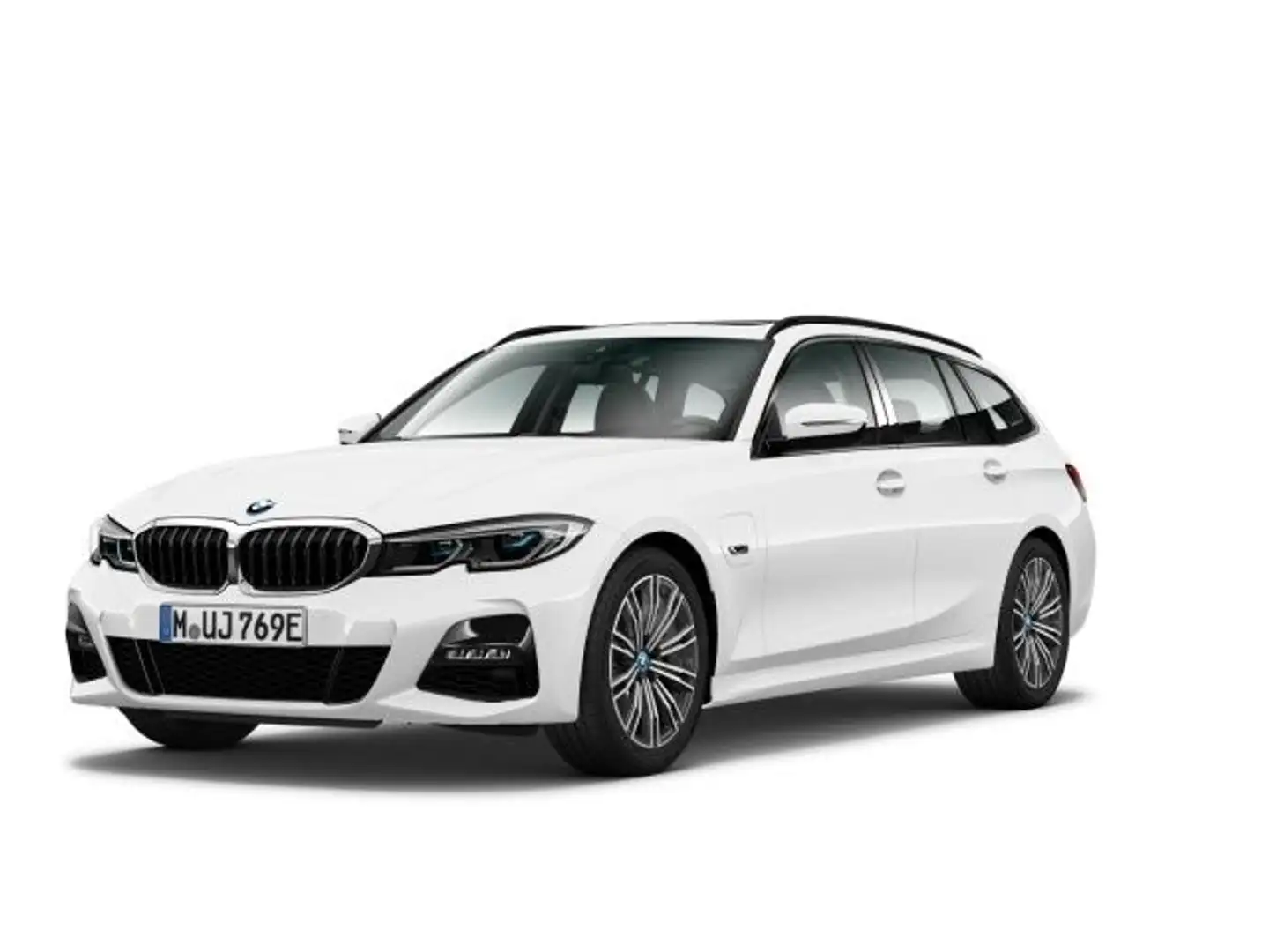 BMW 330 e xDrive Touring M Sport A. Innovationsp. Weiß - 1