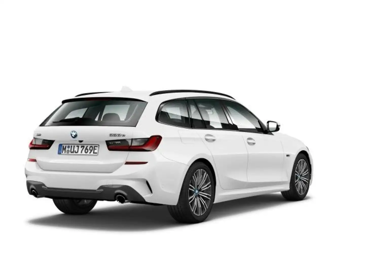 BMW 330 e xDrive Touring M Sport A. Innovationsp. Weiß - 2