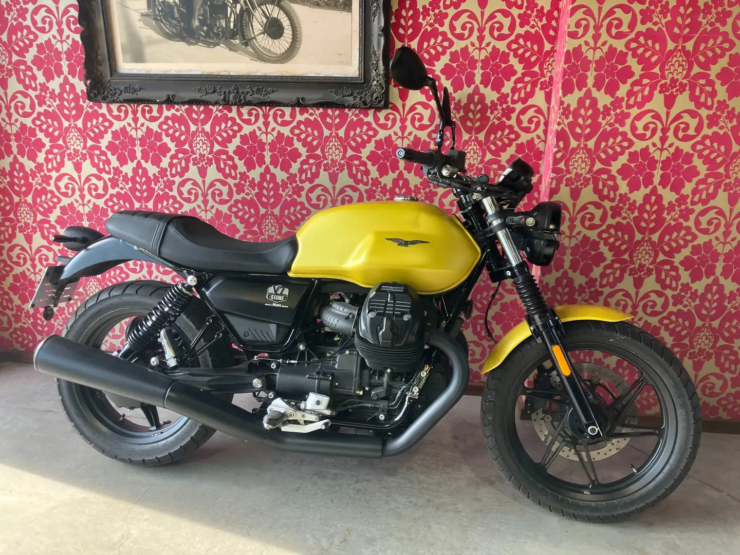 Moto Guzzi V 7 stone Gelb - 1
