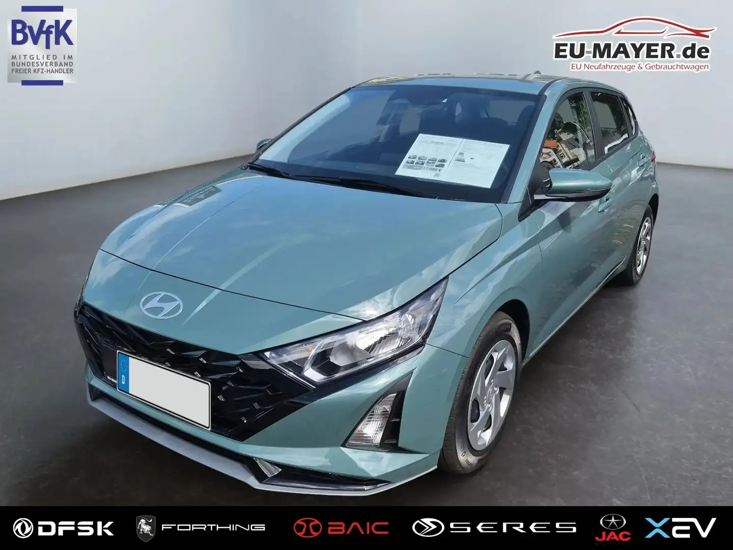 Hyundai i20 1.2 Smart Neues Modell 2026 Grün - 1