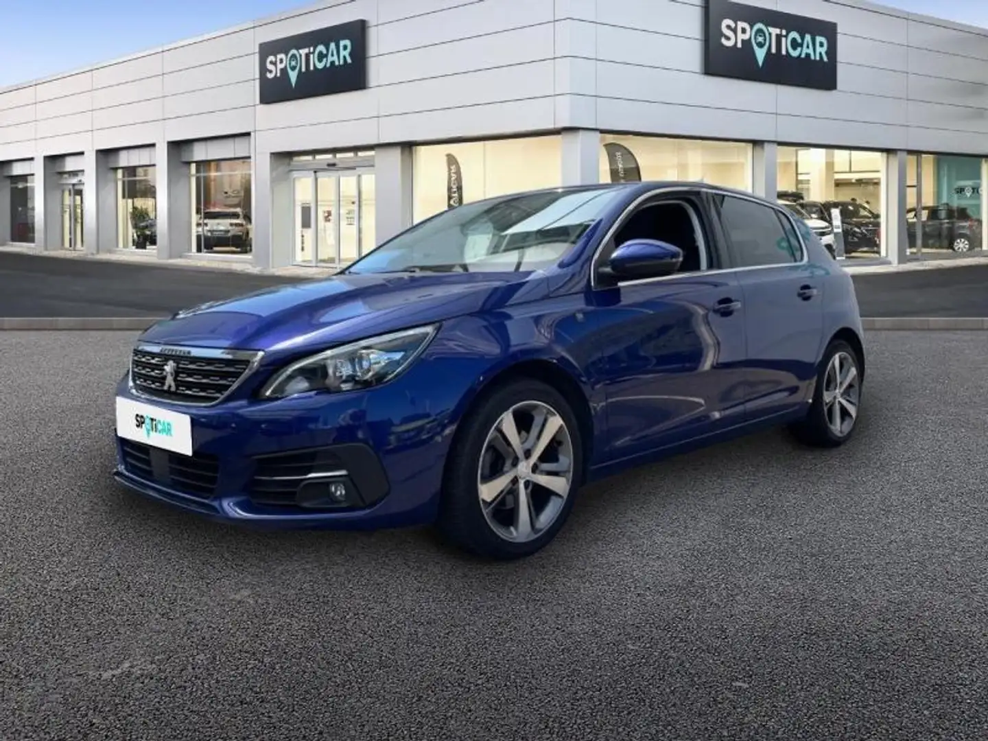 Peugeot 308 1.5 BlueHDi 130ch S\u0026S Tech Edition EAT8 Bleu - 1