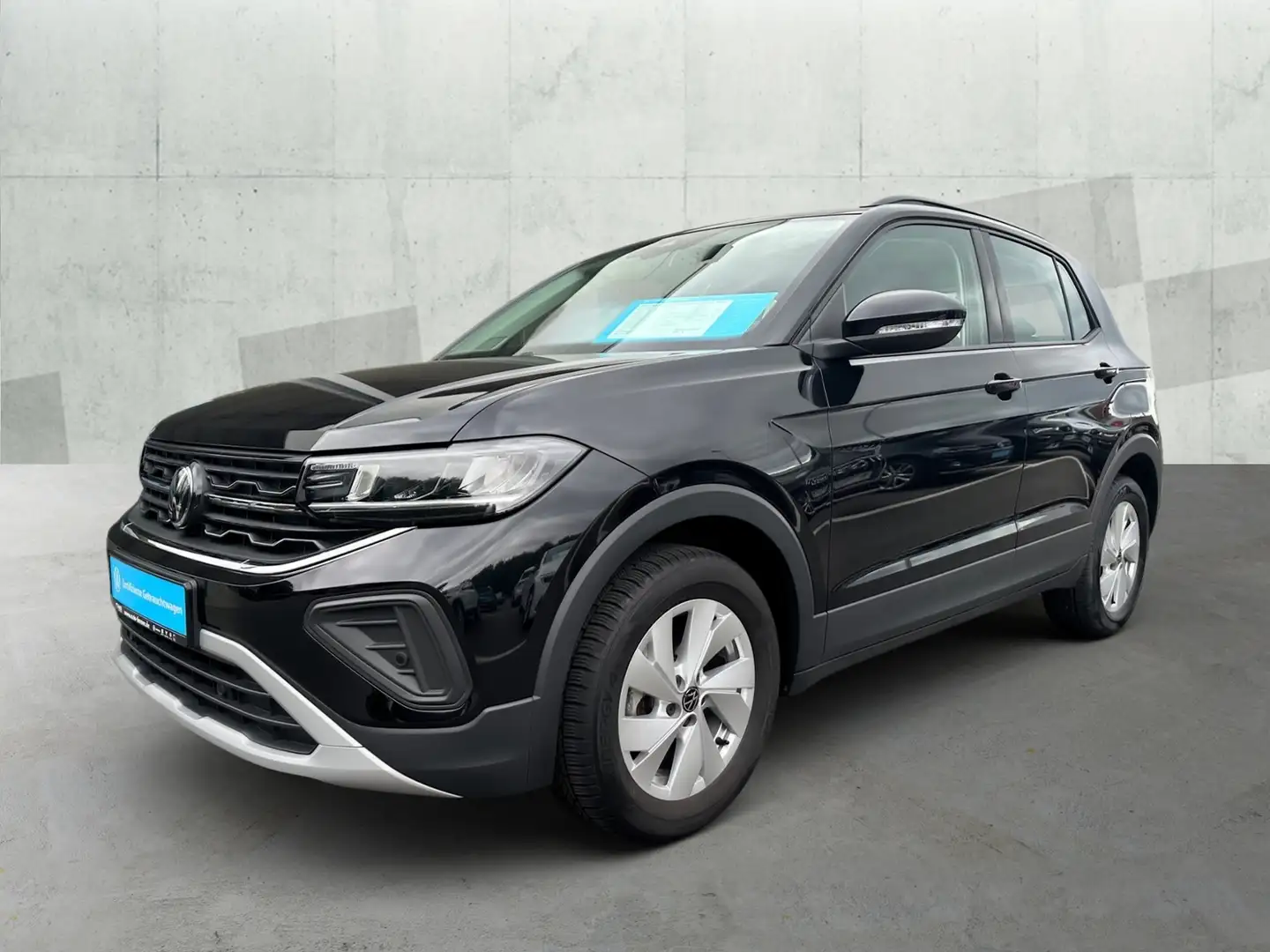Volkswagen T-Cross 1.0 TSI DSG LIFE *LED *ACC *VIRTUAL *NAVI *SHZ *A Schwarz - 1