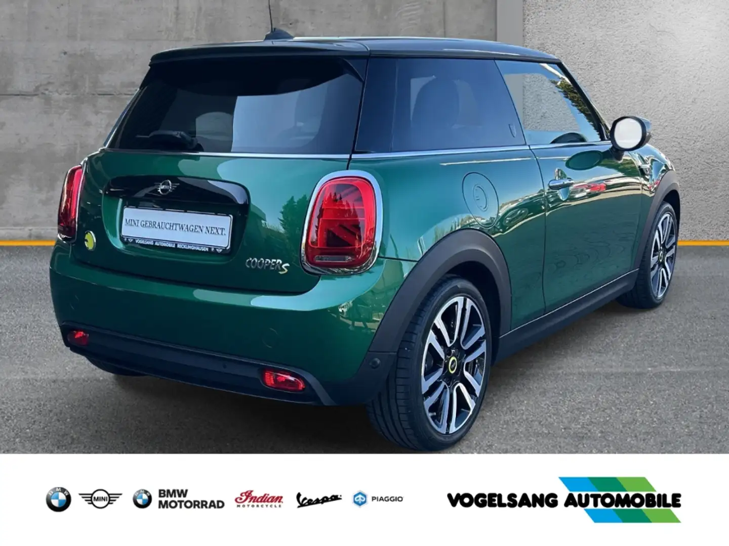 MINI Cooper SE Mini Yours Trim,Panodach,HUD,RFK,H&KSound Grün - 2