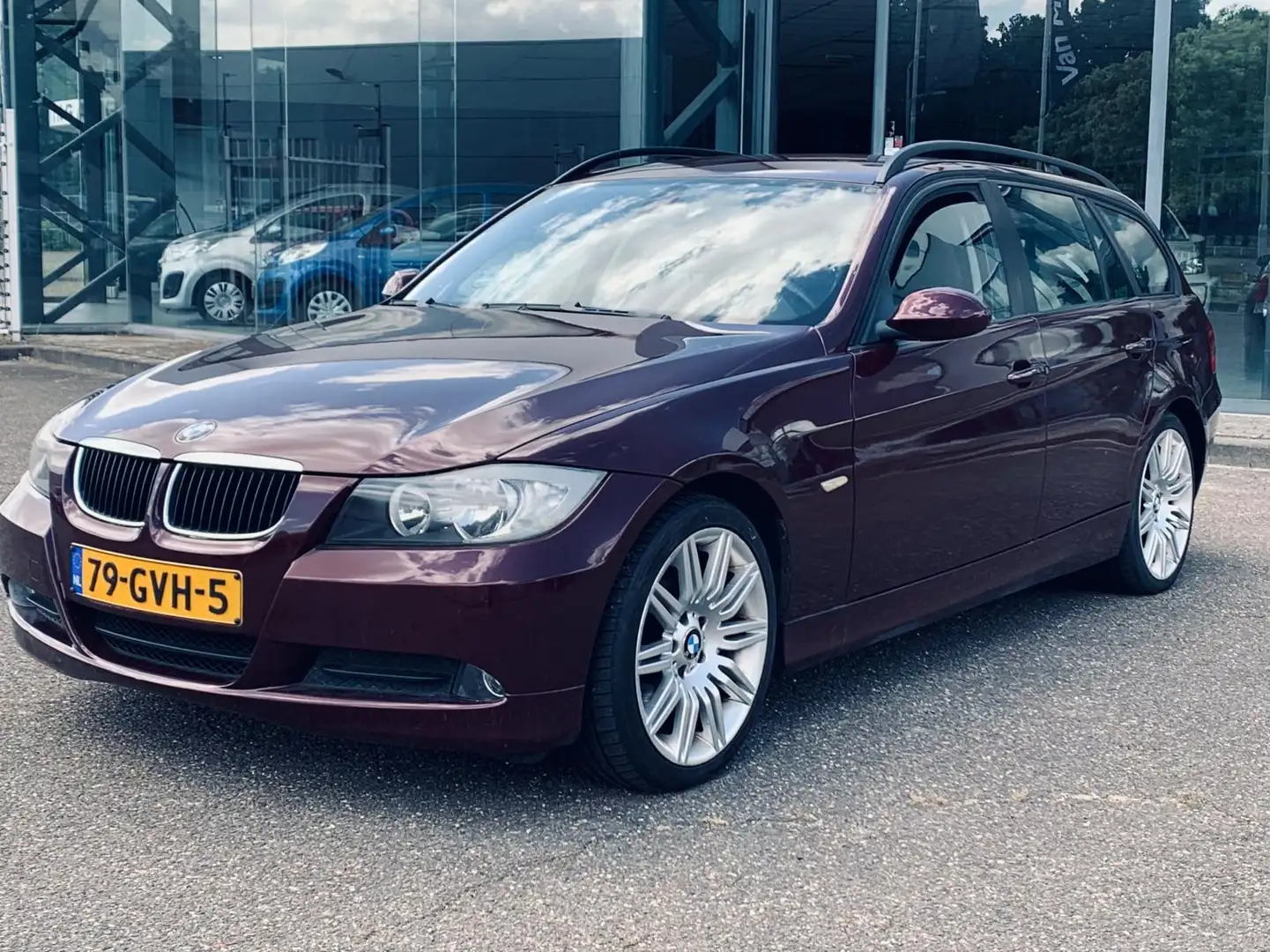 BMW 318 3-serie Touring 318i Executive, 1 Est Eigenaar, NA Rood - 2