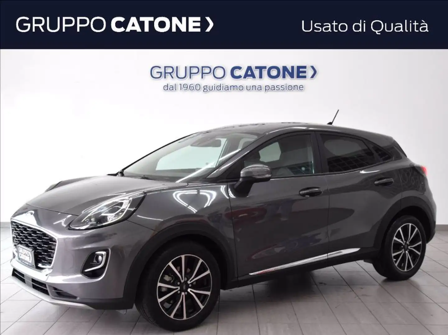 Ford Puma 1.0 ecoboost h Titanium s&s 125cv auto Grigio - 1